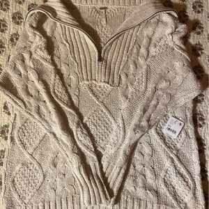 Free People Fairisle sweater new with tags reg 168